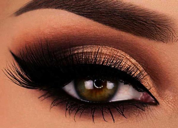 مدل آرایش چشم درشت با ترفندهای ساده و بسیار زیبا