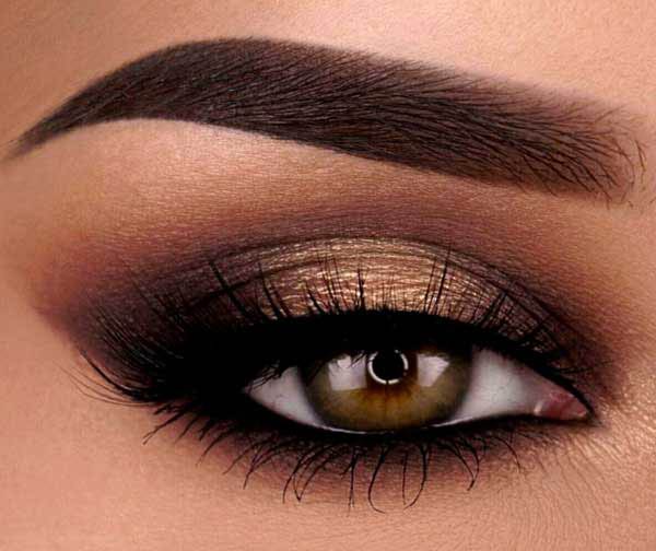مدل آرایش چشم لایت ساده و ملایم بسیار زیبا و خیره کننده