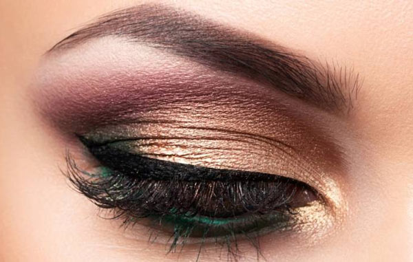 مدل آرایش چشم پف دار با ترفندهای آرایشی جدید و ساده