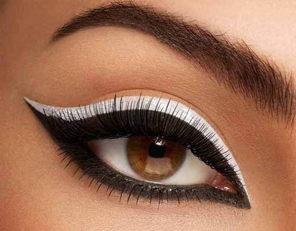 مدل آرایش چشم ساده و ملایم جذاب با تکنیک های جدید