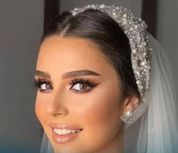 مدل آرایش صورت عروس جدید با تکنیک لایت ایرانی و اروپایی زیبا