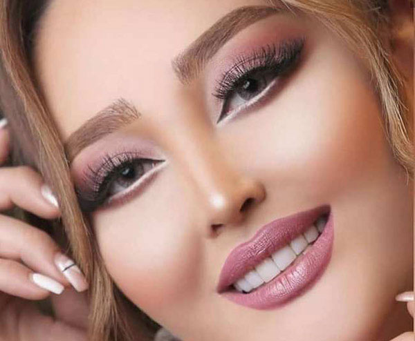 مدل آرایش صورت ملایم و ساده بسیار زیبا با تکنیک به روز