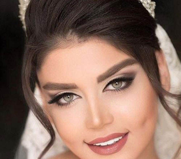 مدل آرایش صورت ملایم و ساده بسیار زیبا با تکنیک به روز