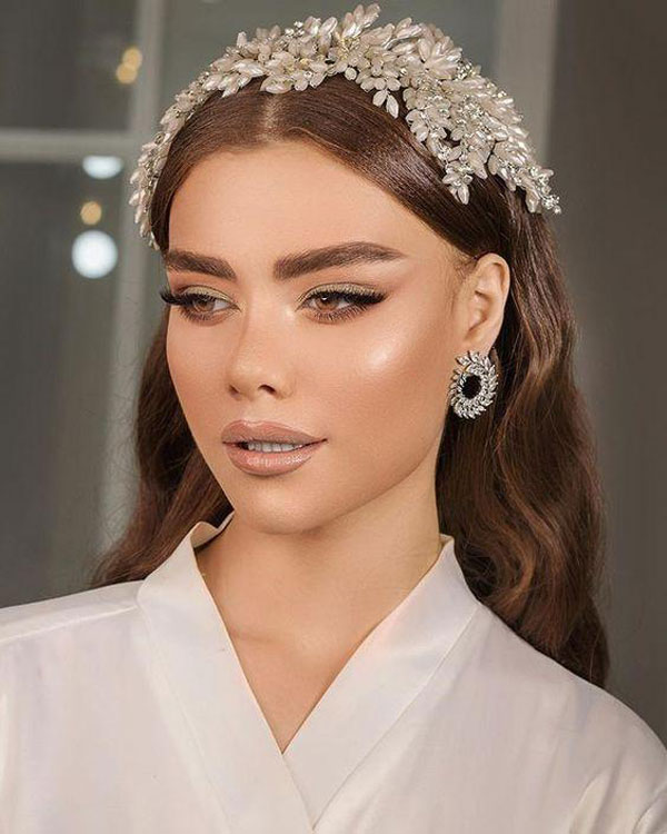 مدل آرایش عروس جدید خاص لایت و کلاسیک جذاب و شیک