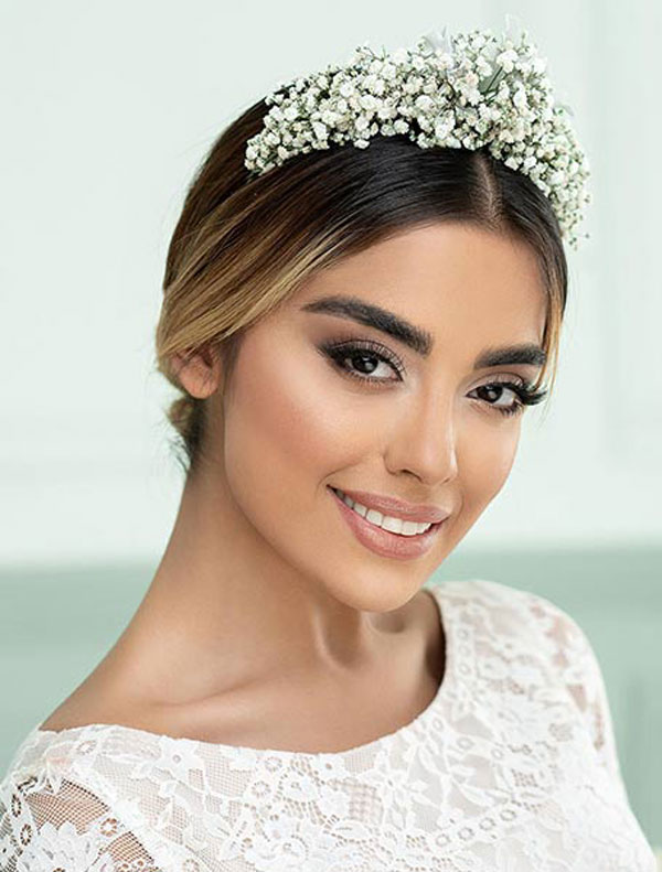 مدل آرایش عروس جدید خاص لایت و کلاسیک جذاب و شیک