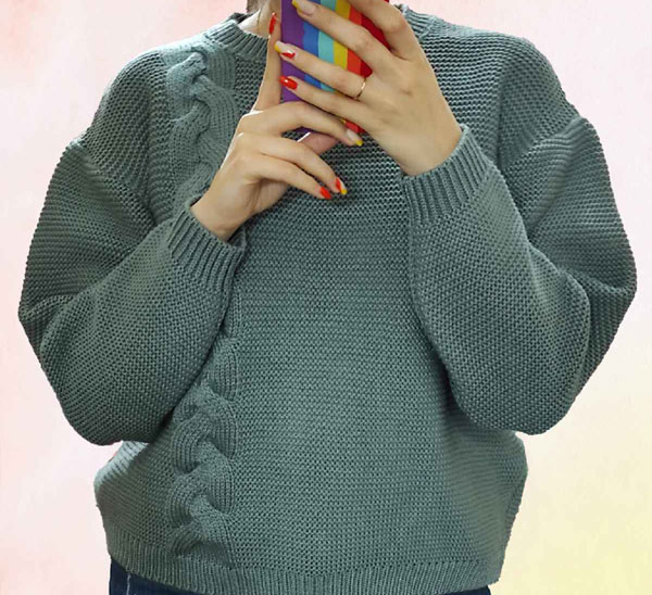 مدل بلوز بافت دخترانه جدید بسیار شیک و زیبا برای افراد خاص پسند