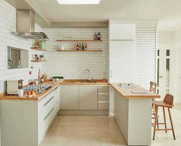 مدل کابینت آشپزخانه کوچک ایرانی جدید بسیار شیک با دکوراسیونی خاص