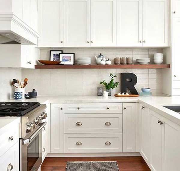 مدل کابینت آشپزخانه کوچک ایرانی جدید بسیار شیک با دکوراسیونی خاص
