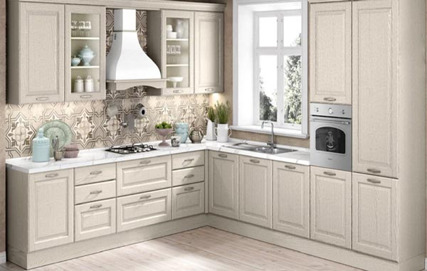 مدل کابینت آشپزخانه با طراحی جدید کلاسیک و مدرن