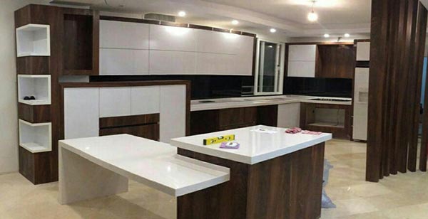 مدل کابینت ام دی اف طرح جدید از پرطرفدارترین انواع کابینت