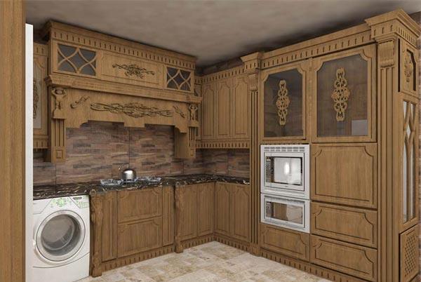 مدل کابینت ممبران آشپزخانه یکی از محبوب ترین طرح ها