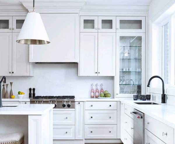 مدل کابینت سفید جدیدترین و به روزترین مدل کابینت با طراحی بی نظیر