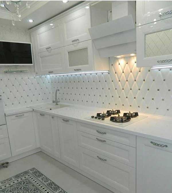 مدل کابینت سفید جدیدترین و به روزترین مدل کابینت با طراحی بی نظیر