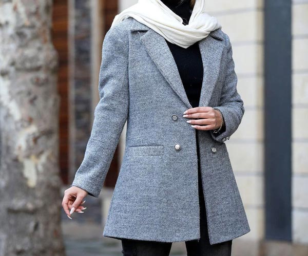 مدل پالتو کتی شیک مجلسی زنانه و دخترانه مخصوص روزهای سرد سال