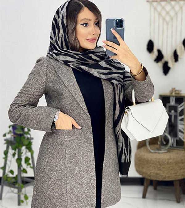 مدل پالتو زنانه ایرانی جدید برای خانم های خوش استایل و شیک پوش