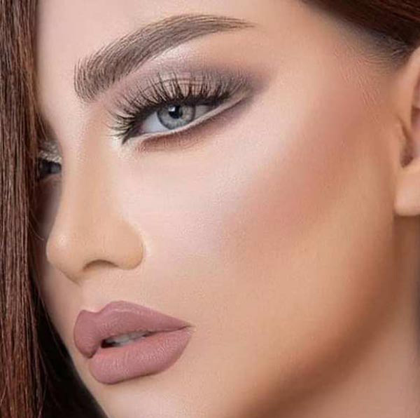 زیباترین مدل آرایش صورت مناسب عروسی و مهمانی بسیار زیبا