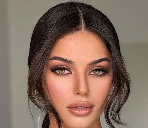 زیباترین مدل آرایش صورت مناسب عروسی و مهمانی بسیار زیبا