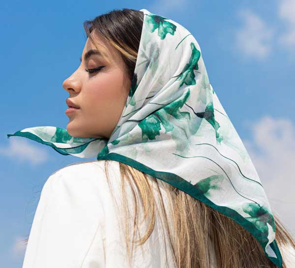 مدل بستن روسری کوتاه دخترانه متفاوت ترین روش ها برای بستن روسری کوتاه