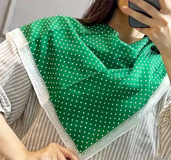 مدل بستن روسری کوتاه دخترانه متفاوت ترین روش ها برای بستن روسری کوتاه