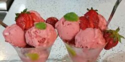 راز خوشمزگی بستنی توت فرنگی و نکات بستنی توت فرنگی خوشمزه و خانگی