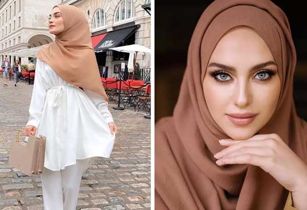 مدل بستن روسری با حجاب بهترین و جدیدترین مدل ها برای بستن روسری با حجاب