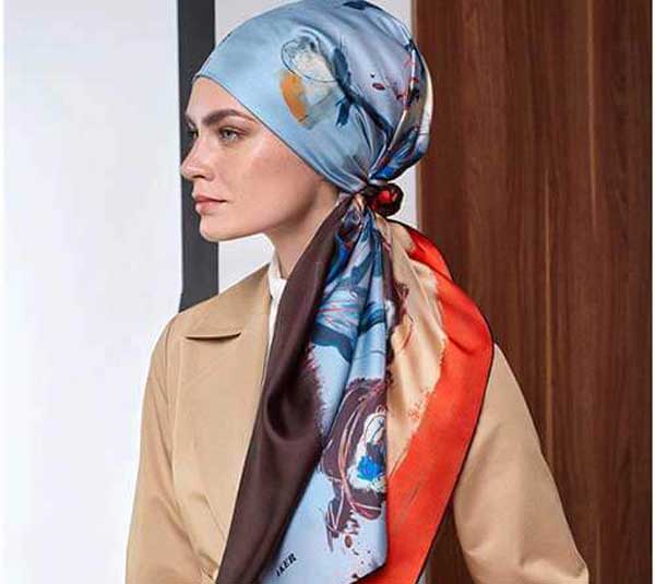 مدل بستن روسری برای عروسی روش هایی ساده و شیک برای بستن روسری