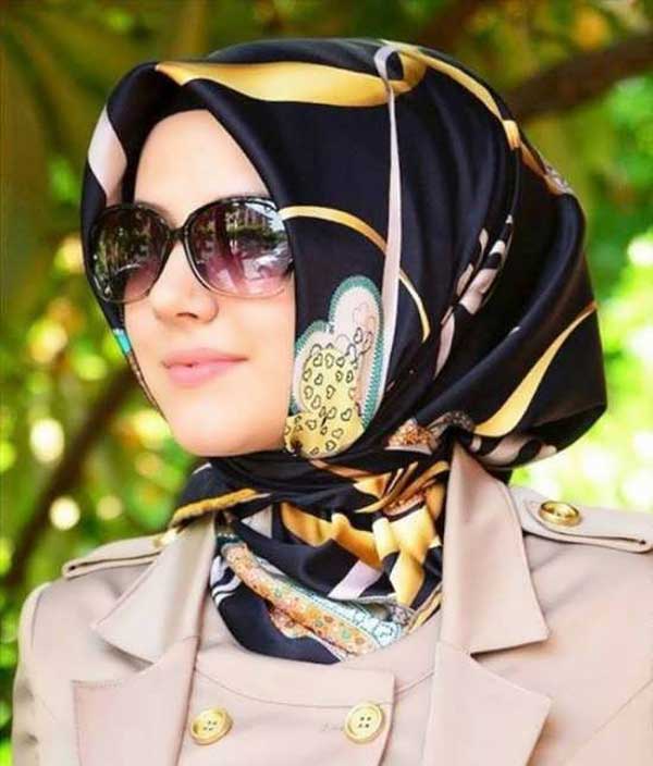 مدل بستن روسری برای عروسی روش هایی ساده و شیک برای بستن روسری