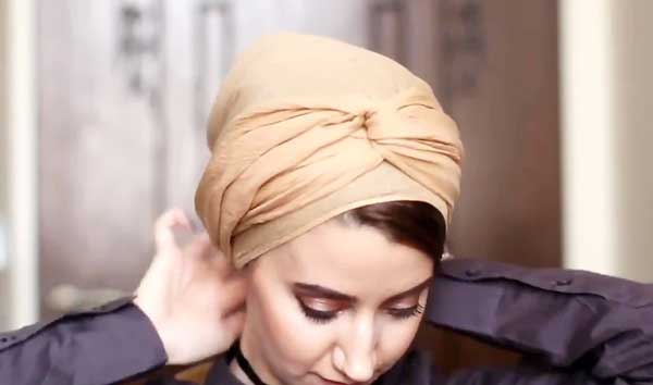 مدل بستن روسری برای عروسی روش هایی ساده و شیک برای بستن روسری