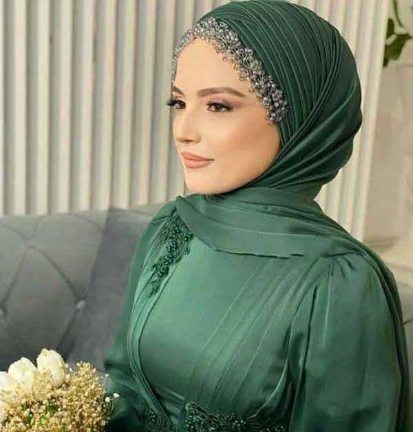 مدل بستن روسری برای عروسی روش هایی ساده و شیک برای بستن روسری
