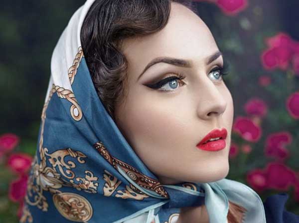 مدل بستن روسری برای بیرون شیک ترین و باکلاس ترین مدل های بستن روسری