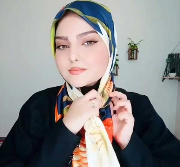 مدل بستن روسری برای بیرون شیک ترین و باکلاس ترین مدل های بستن روسری