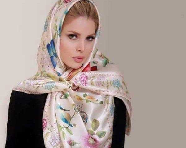مدل بستن روسری بزرگ + جدیدترین و شیک ترین مدل ها برای بستن روسری بزرگ