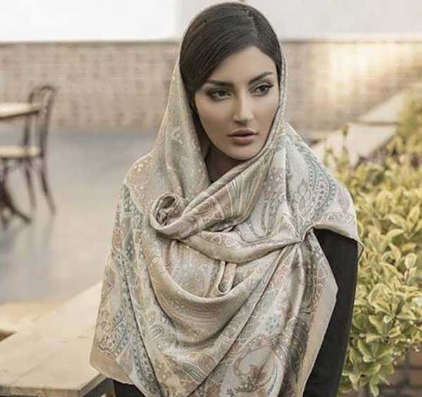 مدل بستن روسری بزرگ + جدیدترین و شیک ترین مدل ها برای بستن روسری بزرگ