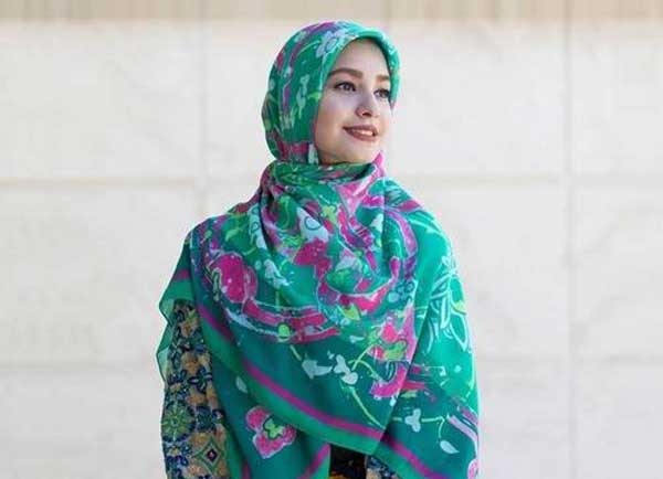مدل بستن روسری بزرگ + جدیدترین و شیک ترین مدل ها برای بستن روسری بزرگ