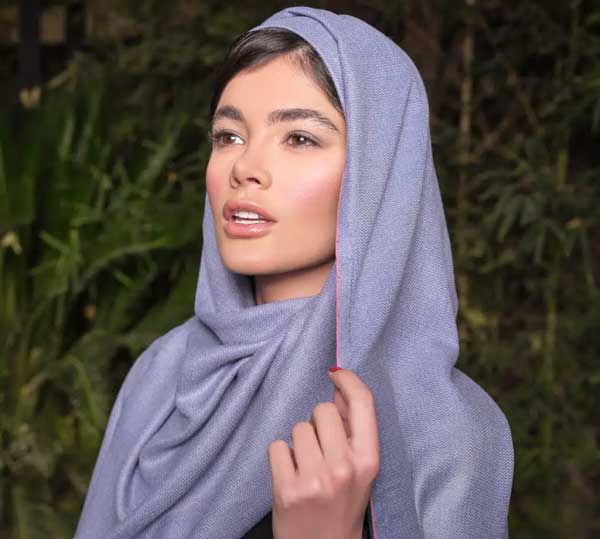 مدل بستن روسری بزرگ + جدیدترین و شیک ترین مدل ها برای بستن روسری بزرگ