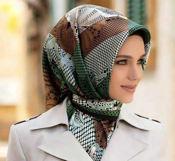 مدل بستن روسری بزرگ با حجاب + روش های متفاوت و بسیار شیک برای بستن روسری بزرگ