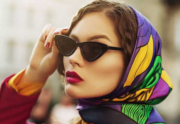 مدل بستن روسری جدید + جدیدترین مدل های بستن روسری و شال را در اینجا ببینید