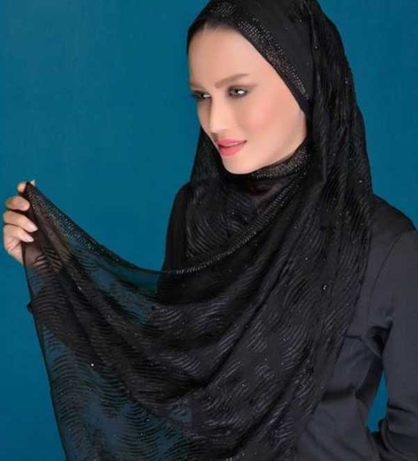 مدل بستن روسری لبنانی + جدیدترین و زیباترین مدل های بستن روسری لبنانی