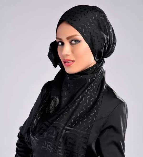 مدل بستن روسری لبنانی + جدیدترین و زیباترین مدل های بستن روسری لبنانی