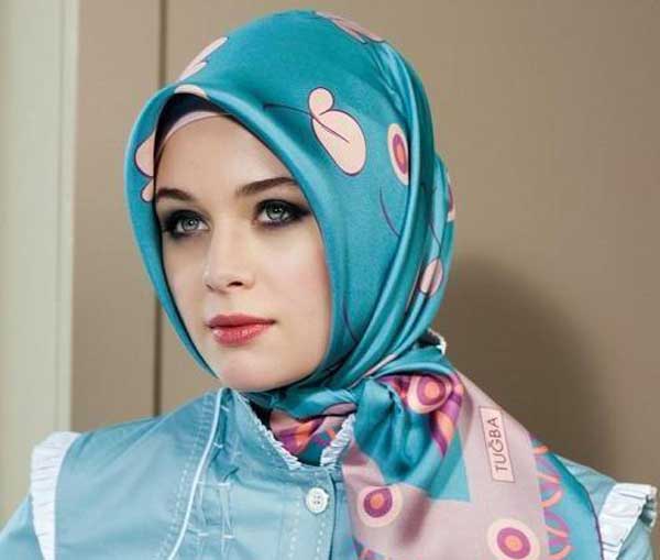 مدل بستن روسری لبنانی + جدیدترین و زیباترین مدل های بستن روسری لبنانی