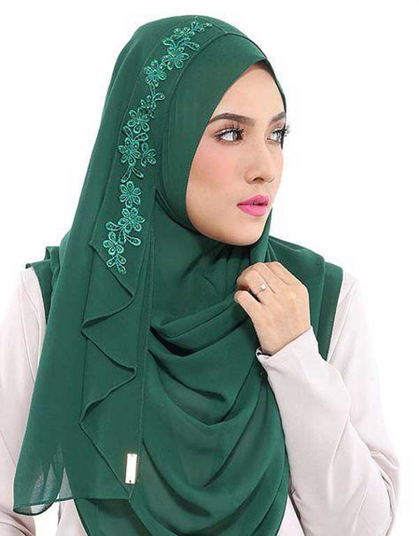 مدل بستن روسری لبنانی + جدیدترین و زیباترین مدل های بستن روسری لبنانی