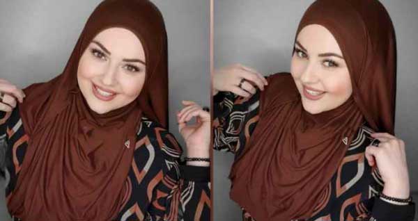 مدل بستن روسری لبنانی + جدیدترین و زیباترین مدل های بستن روسری لبنانی