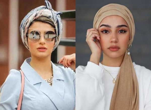 مدل بستن روسری مجلسی شیک زیباترین و ساده ترین روش ها برای بستن روسری مجلسی