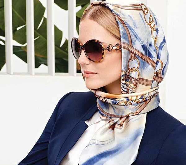 مدل بستن روسری شیک + جدیدترین و متفاوت ترین مدل ها برای بستن روسری