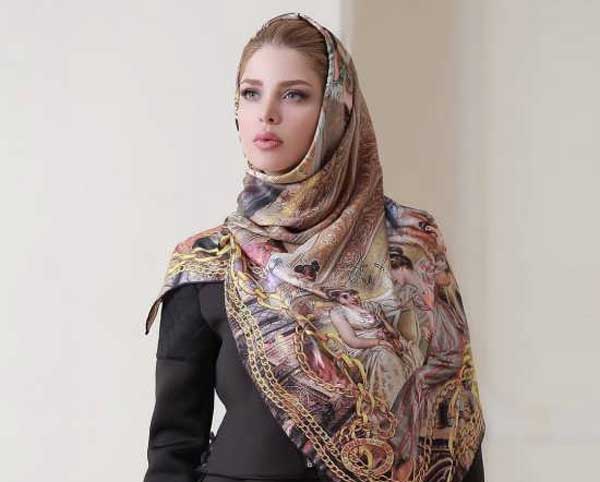 مدل بستن روسری شیک + جدیدترین و متفاوت ترین مدل ها برای بستن روسری