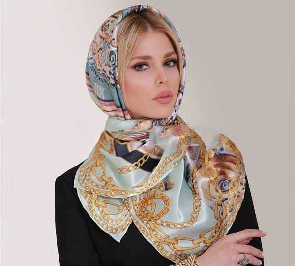 مدل بستن روسری شیک + جدیدترین و متفاوت ترین مدل ها برای بستن روسری