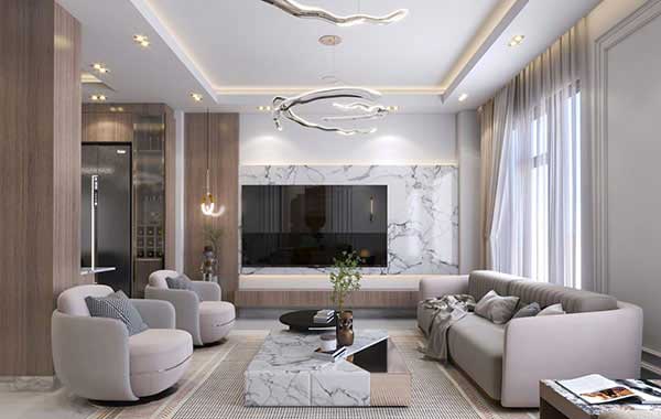 مدل چیدمان منزل عروس با ایده های بسیار خفن و لاکچری