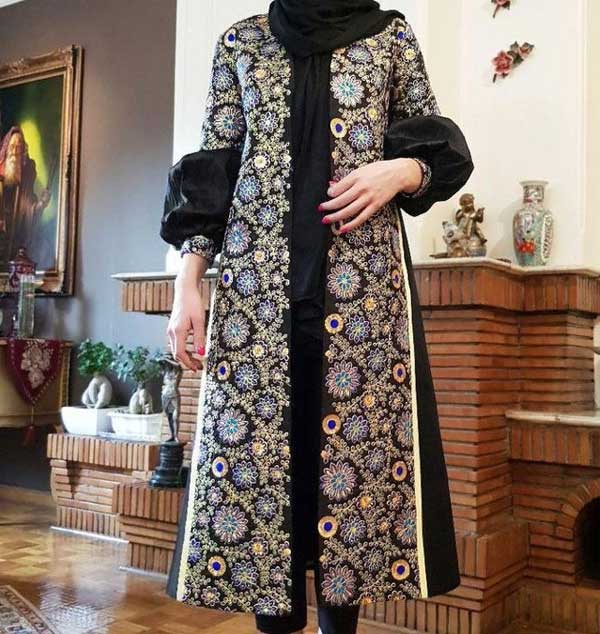 مدل مانتو جدید بلند زیباترین و قشنگ ترین مدل های مانتو بلند زنانه