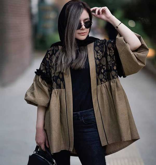 مدل مانتو جدید دخترانه + جدیدترین و زیباترین مدل های مانتو دخترانه امسال