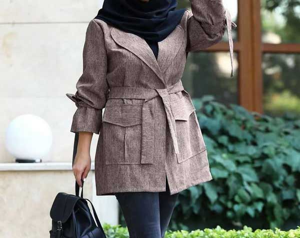مدل مانتو پاییزه اسپرت به روزترین و باکلاس ترین مدل های مانتو پاییزه اسپرت امسال